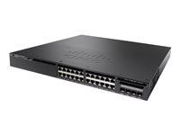 Cisco Catalyst WS-C3650-24PD-E, hanterad, L3, Gigabit Ethernet (10/100/1000), Strömförsörjning via Ethernet (PoE) stöd, Rackmontering, 1U WS-C3650-24PD-E