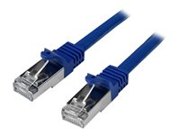 2M CAT6 SHIELDED GIGABIT NETWORK PATCH CABLE/BLUE N6SPAT2MBL