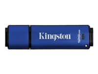 Kingston Technology DataTraveler VP30, 128 GB, USB Type-A, 3.2 Gen 2 (3.1 Gen 2), 250 MB/s, Keps, Blå DTVP30/128GB