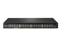 Aruba 2930F 48G PoE+ 4SFP+ 740W, hanterad, L3, Gigabit Ethernet (10/100/1000), Strömförsörjning via Ethernet (PoE) stöd, Rackmontering, 1U JL558A#ABB