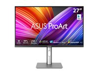 ASUS ProArt PA279CRV, 68,6 cm (27"), 3840 x 2160 pixlar, 4K Ultra HD, LCD, 5 ms, Svart 90LM08E0-B01K70