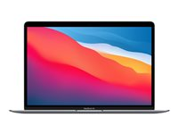 Apple MacBook Air with Retina display - M1 - M1 7-core GPU - 16 GB RAM - 256 GB SSD - 13.3" IPS 2560 x 1600 (WQXGA) - Wi-Fi 6 - rymdgrå - kbd: svensk - CTO Z124_1_SE_CTO