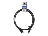 HDMI cable, HDMI High Speed w/Ethernet, CCS, 2.0m, black HDMI-920