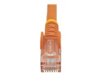 0.5M ORANGE CAT6 CABLE SNAGLESS ETHERNET CABLE - UTP N6PATC50CMOR