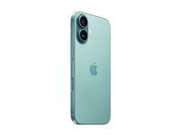 Apple iPhone 16 - 5G smartphone - dual-SIM / Internminne 128 GB - OLED-skärm - 6.1" - 2556 x 1179 pixlar - 2 bakre kameror 48 MP, 12 MP - front camera 12 MP - blågrön MYED3QN/A