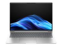 HP EliteBook 6 G1i Notebook AI - 177 graders gångsjärnskonstruktion - Intel Core Ultra 5 - 225U / upp till 4.8 GHz - Win 11 Pro - Intel Graphics - 16 GB RAM - 512 GB SSD NVMe - 14" IPS 1920 x 1200 - Gigabit Ethernet - Wi-Fi 7, Bluetooth - silveralumi AD3D3ET#UUW