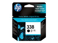 HP 338 - 11 ml - svart - original - bläckpatron - för Officejet 100, 150, H470, K7100, Photosmart 7850, C3170, C3180, C3183, C3190, Pro B8350 C8765EE#UUS