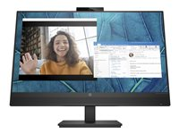 HP M27m Conferencing Monitor - LED-skärm - 27" - 1920 x 1080 Full HD (1080p) @ 75 Hz - IPS - 300 cd/m² - 1000:1 - 5 ms - HDMI, DisplayPort, USB-C - högtalare - svart ställ, svart huvud 678U8AA#ABB