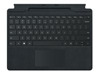 Microsoft Surface Pro Signature Keyboard, QWERTY, Nordic, Styrplatta, Microsoft, Surface Pro 8 Surface Pro X, Svart 8XB-00009