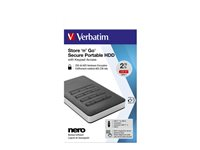 Store ´n´ Go Secure Keypad USB 3.1 2TB black 53403