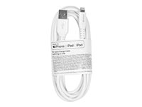 eSTUFF ES601304-BULK, 3 m, Lightning, USB A, Hankoppling, Hankoppling, Vit ES601304-BULK