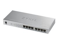 Zyxel GS1008HP, Ohanterad, Gigabit Ethernet (10/100/1000), Strömförsörjning via Ethernet (PoE) stöd GS1008HP-EU0101F