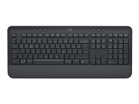 Logitech Signature - Tangentbord - trådlös - Bluetooth 5.1 - QWERTY - tysk - grafit 920-010913