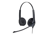 Jabra Biz 1500 Duo QD, Kabel, Kontor/callcenter, 20 - 4500 hz, 74 g, Headset, Svart 1519-0154