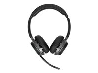 Targus AEH104GL, Kabel o Trådlös, Samtal/musik, 160 g, Headset, Svart AEH104GL