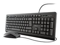 TRUST TKM-250 Wired Keyboard And Mouse Set USB 24461