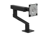 Dell Single Monitor Arm - MSA20 - Monteringssats - justerbar arm - för LCD-display - metall - svart - skärmstorlek: 19"-38" - monteringsgränssnitt: 100 x 100 mm - disk-monteringsbar DELL-MSA20