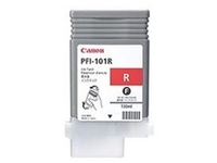 CANON PFI-101R ink cartridge red standard capacity 130ml 1pack 0889B001