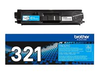 Brother TN-321C, 1500 sidor, Cyan, 1 styck TN-321C