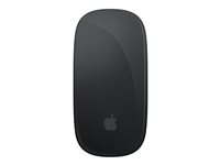 Apple Magic Mouse – svart Multi-Touch-yta, Ambidextrous, Bluetooth, Svart MMMQ3Z/A