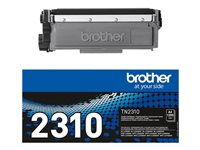 Brother TN-2310, 1200 sidor, Svart, 1 styck TN2310