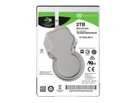 Seagate Guardian BarraCuda ST2000LM015 - Hårddisk - 2 TB - inbyggd - 2.5" - SATA 6Gb/s - 5400 rpm - buffert: 128 MB ST2000LM015