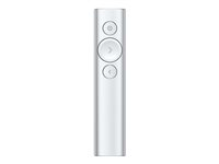 Logitech Spotlight, Bluetooth/RF, USB, 30 m, Silver 910-004984