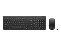 LENOVO ESSENTIAL WIRELESS COMBO KEYBOARD MOUSE GEN2 BLACK DANISH DK 4X31N50717