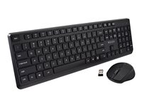 PRO WIRELESS KEYBOARD MOUSE US QWERTY US ENGLISH LASERED KEYCAP EN CKW350US