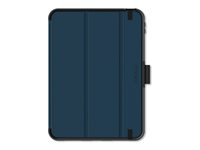 OtterBox Symmetry Folio Case för Apple 10.9-inch iPad (10:e generation), stöttåligt, fallskyddat, tunt skyddande foliofodral, testad till militärstandard, blå färg 77-89965