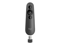 Logitech R500, Bluetooth/RF, USB, 20 m, Grå 910-006520