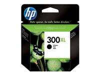 HP 300XL - 12 ml - Lång livslängd - svart - original - blister - bläckpatron - för Deskjet F2430, F2483, F2488, F4213, F4435, ENVY 100 D410, 11X D411, 120, Photosmart C4685 CC641EE#301