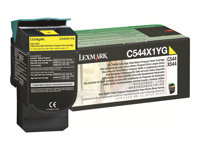 LEXMARK Prebate Tonerkassette yellow C544 X544 4.000pages C544X1YG