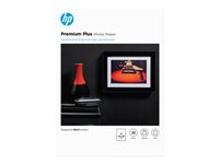 HP Premium Plus Photo-papper, fototyp, 300 g/m2, A4 (210 x 297 mm), 20 ark, Halvglättat, 300 g/m ^, A3, 20 ark, Business, Enterprise, 15 - 35 ° C CR673A