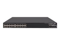 Hewlett Packard Enterprise 5510, hanterad, L3, Gigabit Ethernet (10/100/1000), Strömförsörjning via Ethernet (PoE) stöd, Rackmontering, 1U JH147A