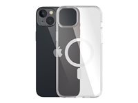 PanzerGlass ® HardCase Transparent w. White MagSafe iPhone 14 Plus, Omslag, Apple, Apple - iPhone 14 Plus, 17 cm (6.7"), Transparent 0411