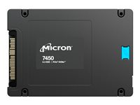 Micron 7450 MAX - SSD - 3.2 TB - inbyggd - 2.5" - U.3 PCIe 4.0 (NVMe) MTFDKCC3T2TFS-1BC1ZABYYT