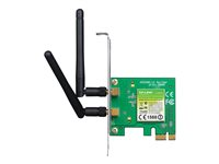 TP-Link TL-WN881ND, Intern, Trådlös, PCI Express, WLAN, 300 Mbit/s, Grön TL-WN881ND