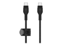 Belkin BOOST?CHARGE PRO Flex, 1 m, USB C, USB C, USB 2.0, Svart CAB011BT1MBK