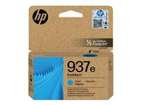 HP 937E EVOMORE CYAN EN/FR/IT/PT/ES INK CARTRIDGE 4S6W6NE#SE1