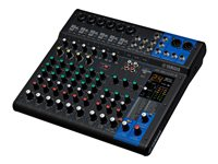 Yamaha MG12XUK, Max 6 Mic / 12 Line Inputs (4 mono + 4 stereo). Digital Effects. Knob version MG12XUK