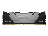 Kingston FURY Renegade - DDR4 - sats - 32 GB: 2 x 16 GB - DIMM 288-pin - 1600 MHz / PC4-25600 - CL16 - 1.35 V - ej buffrad - icke ECC - svart KF432C16RB12K2/32