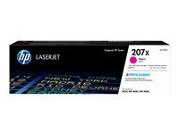 HP 207X magenta original LaserJet-tonerkassett med hög kapacitet, 2450 sidor, Magenta, 1 styck W2213X