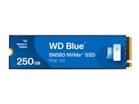 Western Digital Blue SN580, 250 GB, M.2, 4000 MB/s WDS250G3B0E