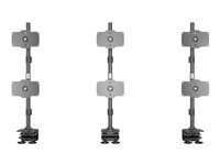 Multibrackets 2741, Klämma, 30 kg, 61 cm (24"), 81,3 cm (32"), 200 x 100 mm, Svart 7350105212741