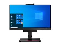 Lenovo ThinkCentre Tiny-in-One 24 Gen 4 - LED-skärm - 24" (23.8" visbar) - pekskärm - 1920 x 1080 Full HD (1080p) - 250 cd/m² - 1000:1 - 4 ms - DisplayPort - högtalare - svart - för ThinkCentre neo 70t 11YU 11GCPAT1EU