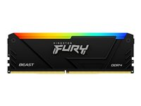 Kingston Technology FURY Beast RGB, 8 GB, 1 x 8 GB, DDR4, 288-pin DIMM KF426C16BB2A/8