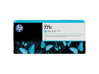 HP 771C - 775 ml - ljus cyan - original - bläckpatron - för DesignJet Z6200, Z6600, Z6610, Z6800, Z6810 B6Y12A