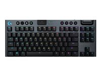 G915 TKLTENKEYL.LIGHTSP.WRLSRGB MECH.GAMING KEYB.CARBON UK INTNL UK 920-009501