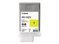 PFI-102Y ink for iPF-500 iPF-600 iPF-700, yellow 0898B001AA